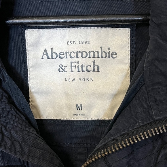 Abercrombie & Fitch Y2K Field Military Style Jacket - Men's Size M - Blue - Picture 3 of 11